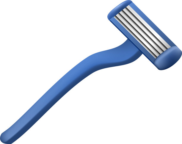 剃须刀片图标写实风格图片下载