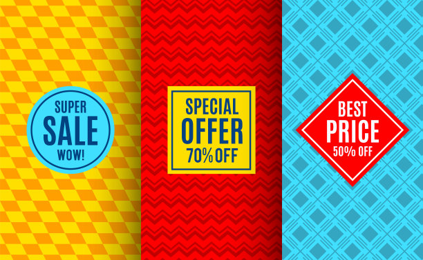 超级销售标签标签鲜明的图案图片下载