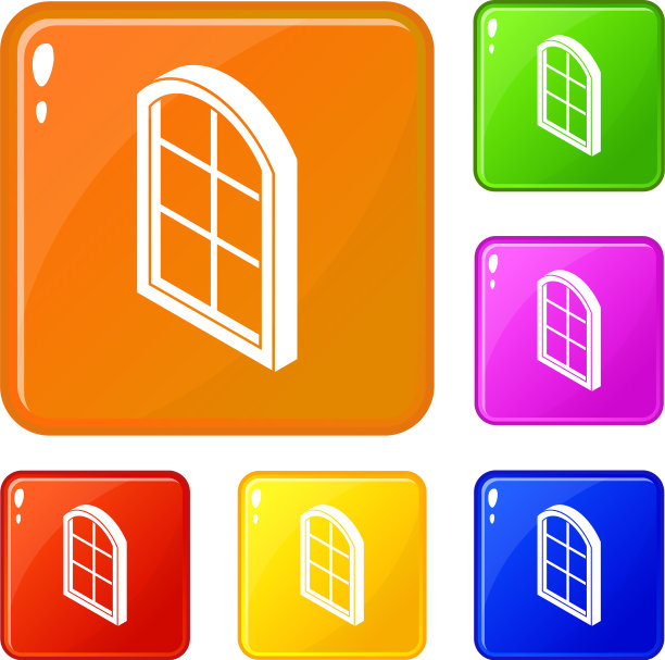 关闭窗口框架图标设置颜色图片下载