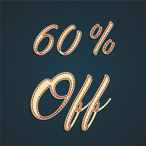 折扣皮革标志图片下载