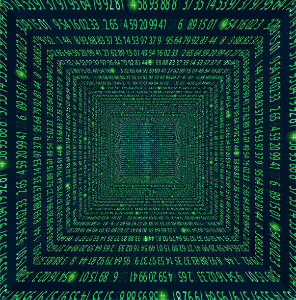 模板编码和绿色编程主题图片下载