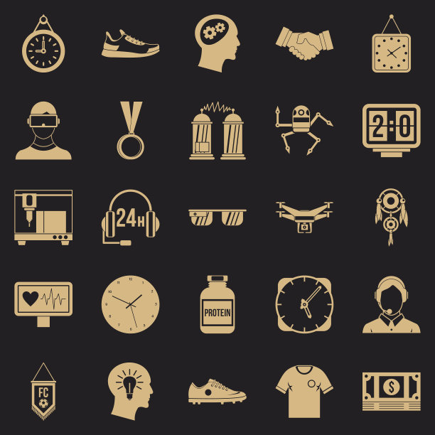 股票图标设置简单的风格图片下载