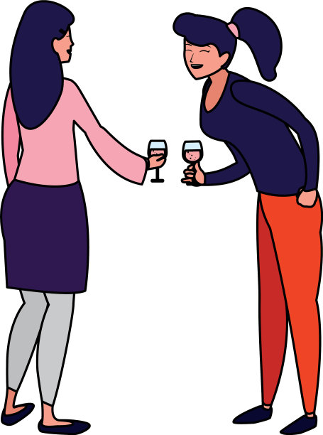 卡通女性设计图片下载