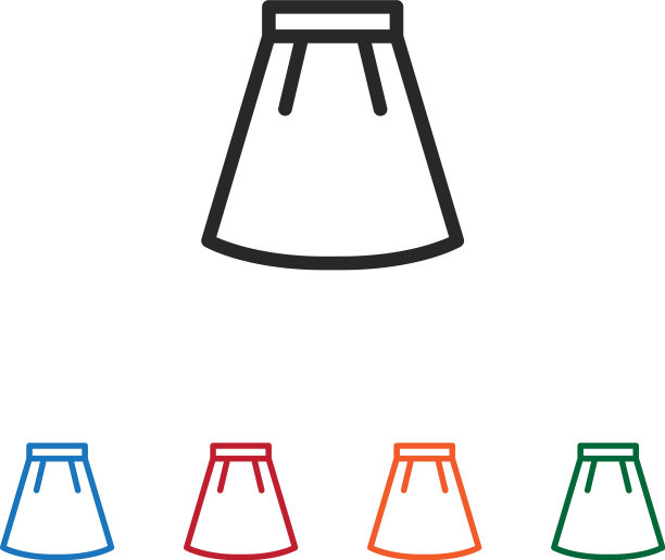 裙子的图标图片下载