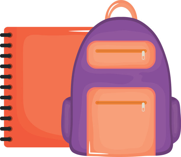 笔记本和书包图片下载
