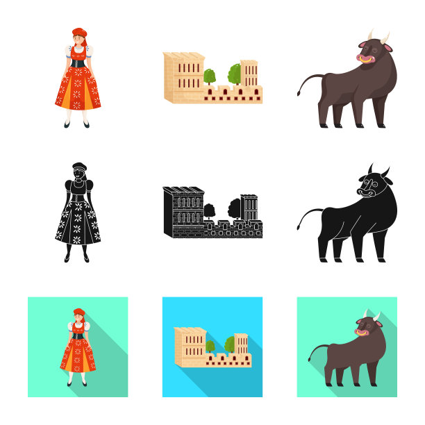 设计和历史标志集和图片下载