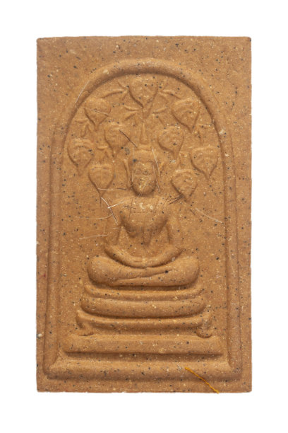 佛寺护身符。柴纳省桑哈布里区图片下载