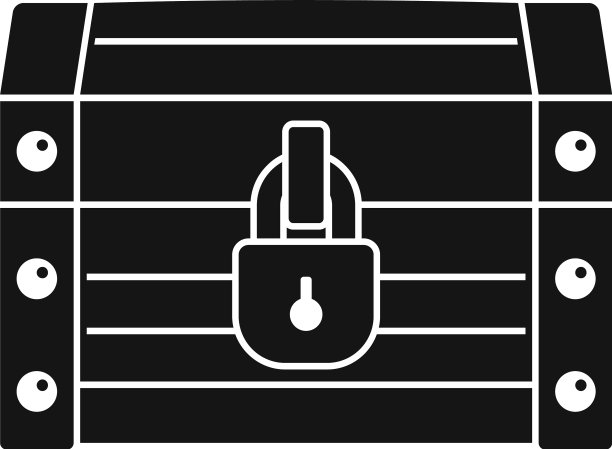 胸部嫁妆图标简单的风格图片下载