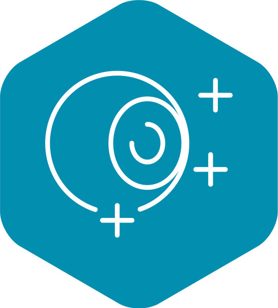 眼球加图标轮廓风格图片下载