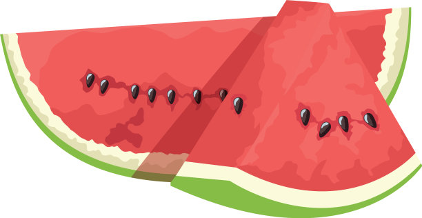 热带美味水果卡通图标图片下载