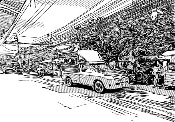 城市生活的轨迹图片下载