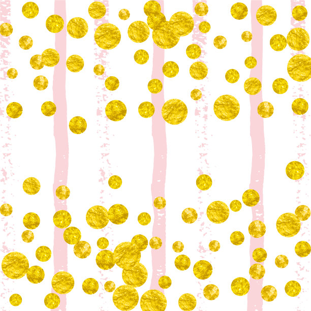 金光闪闪的五彩纸屑，点缀着点点图片下载