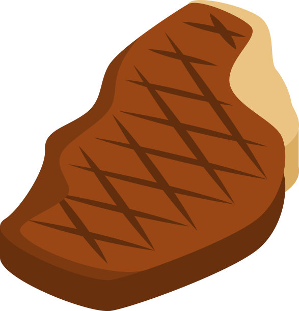 烤牛排准备回家吃烧烤图片下载