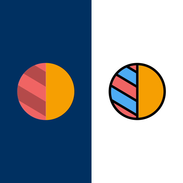 编辑照片阴影图标平坦和线条填充图片下载