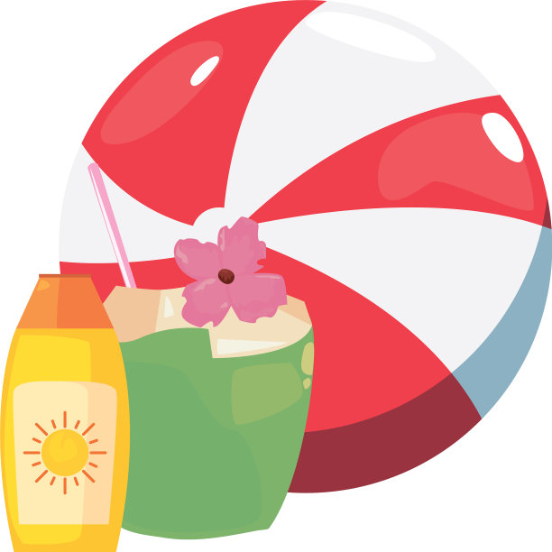 度假热带夏季公寓设计图片下载