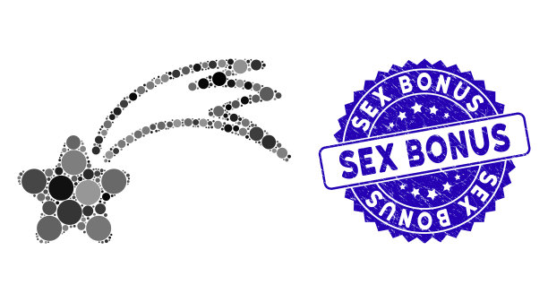 拼贴坠落的明星图标与挠性奖金图片下载