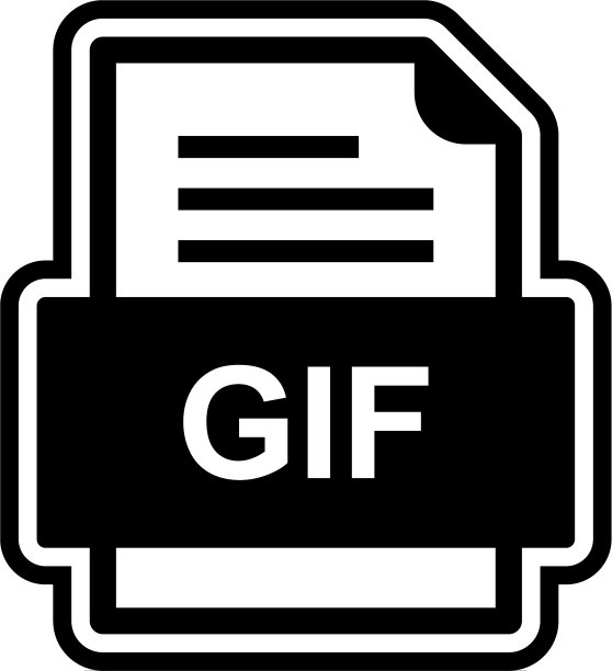 GIF文件文档图标图片下载