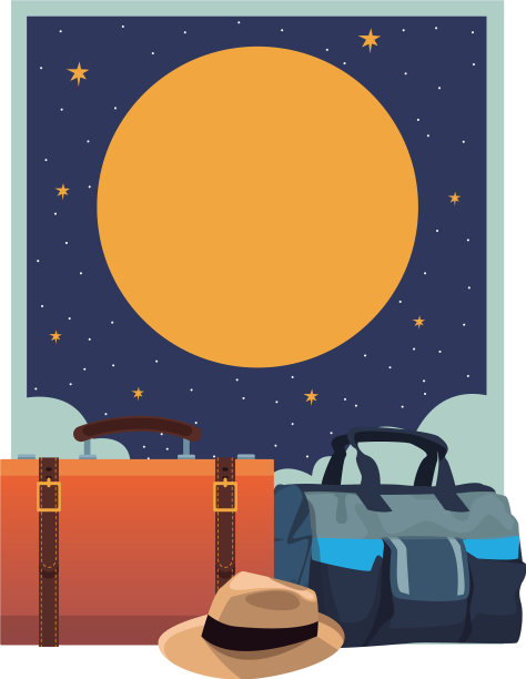 旅行的行李图标图片下载