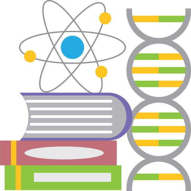 分子DNA书籍科学图片下载