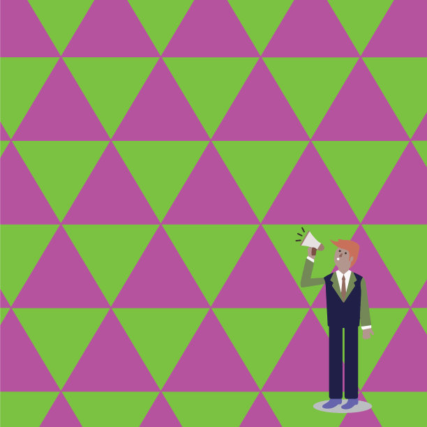 商人站在那里，不停地说话图片下载