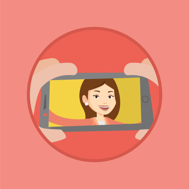 年轻女子自拍图片下载