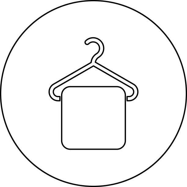 毛巾挂在衣架上，毛巾挂在衣架上图片下载