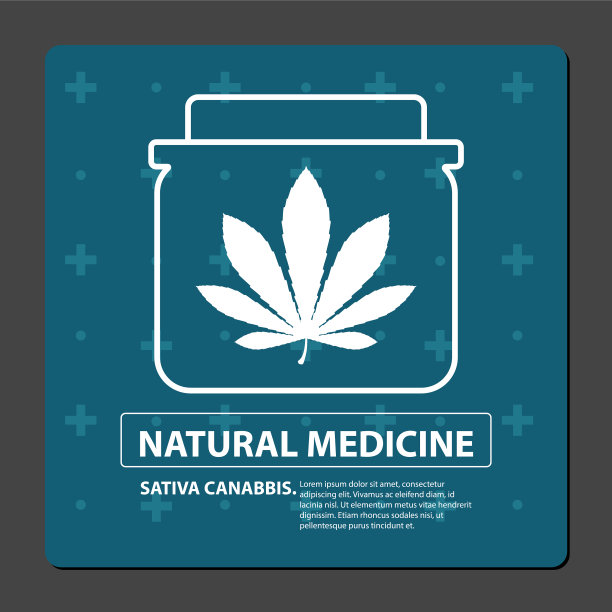 大麻医学海报图片下载