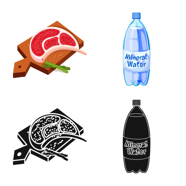 设计烹饪和海图的一套图片下载