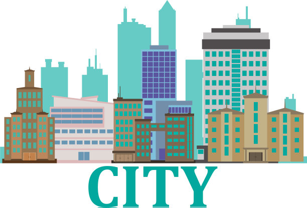 城市的摩天大楼图片下载