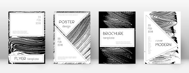 封面模板设计时尚的宣传册layou图片下载