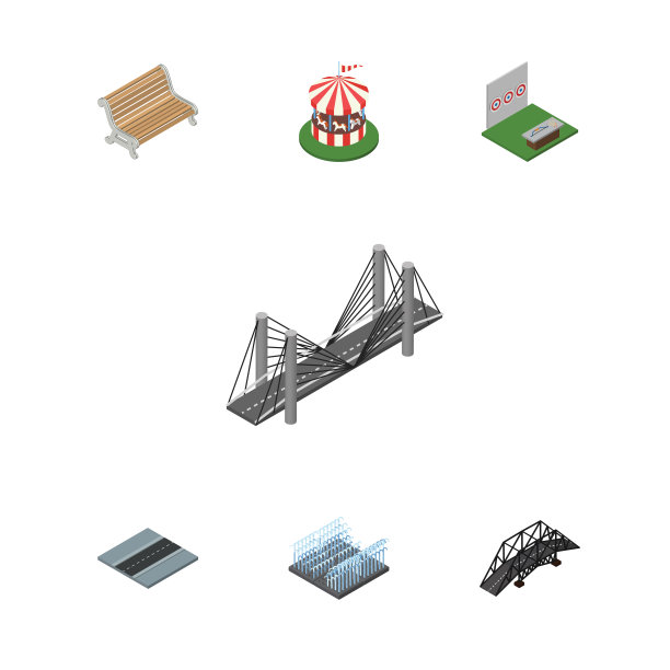 一款城市旋转木马瞄准游戏图片下载