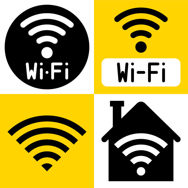 无线局域网WiFi图标图片下载