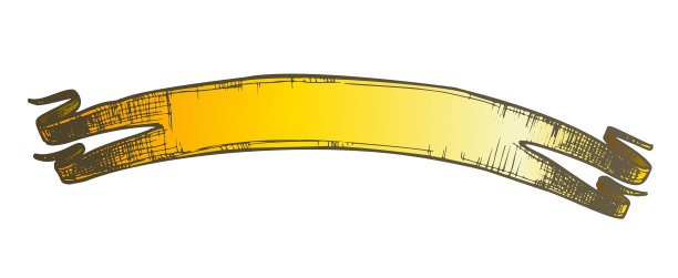 彩色宣传网站元素彩带涂鸦图片下载