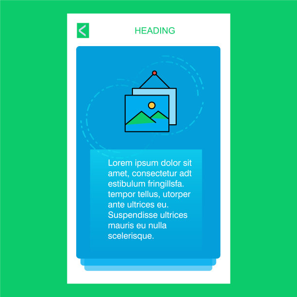 图像框架移动垂直横幅设计设计图片下载