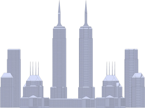 帧灰色建筑图片下载