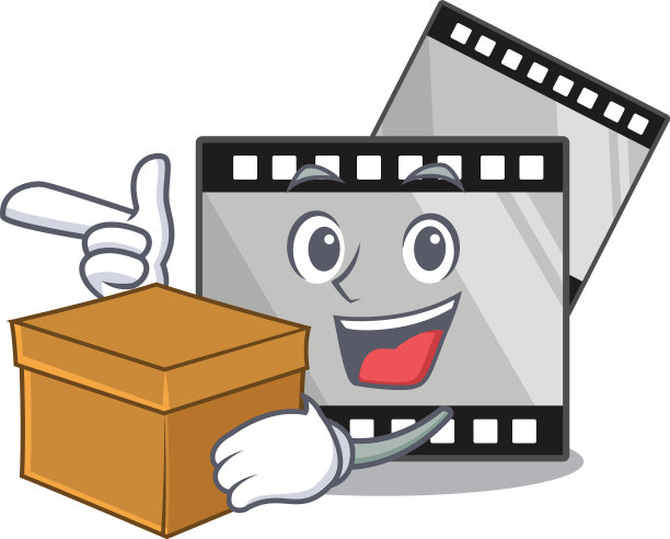 具有特殊形状的箱型薄膜图片下载