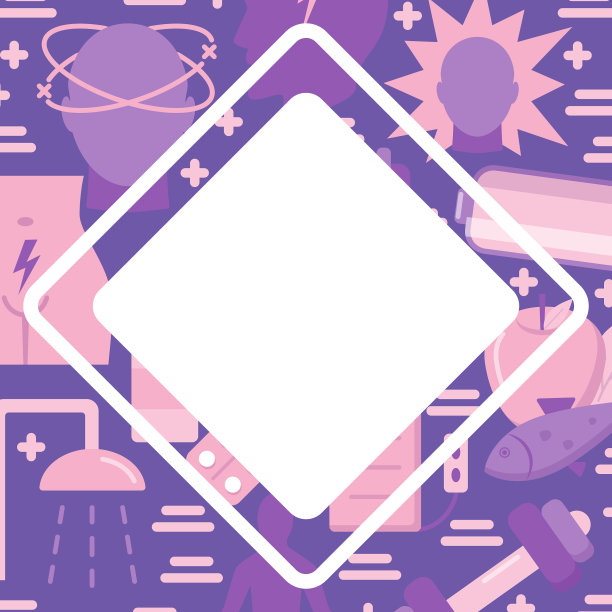 月经期符号概念旗在平图片下载