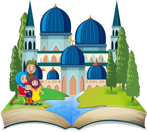 一个开放的穆斯林主题图片下载