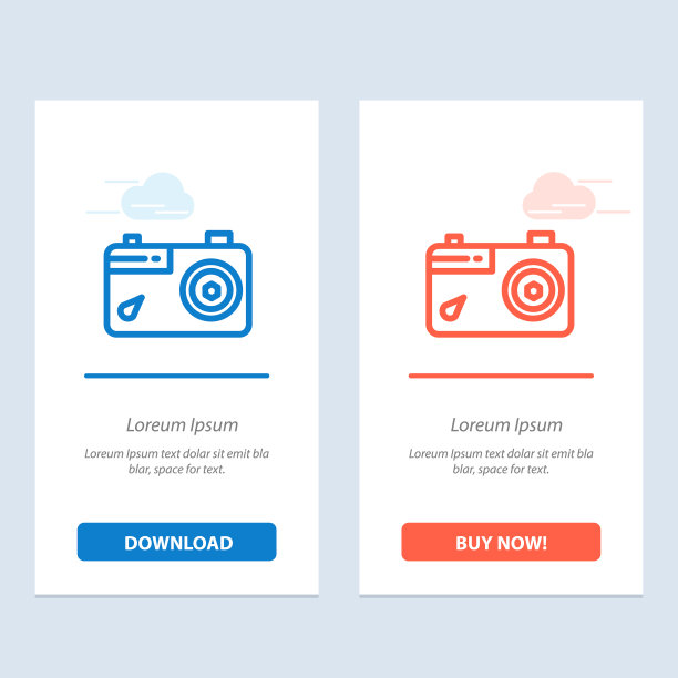 摄像头图像图片照片蓝色和红色下载图片下载