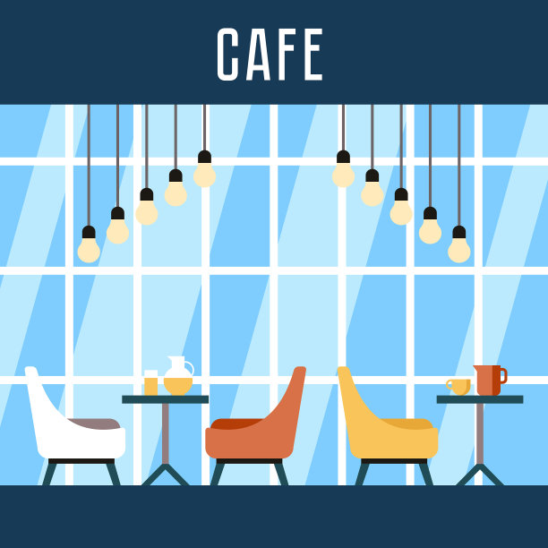 休息室的扶手椅在房间卡通图片下载