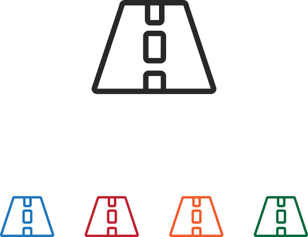 道路图标图片下载