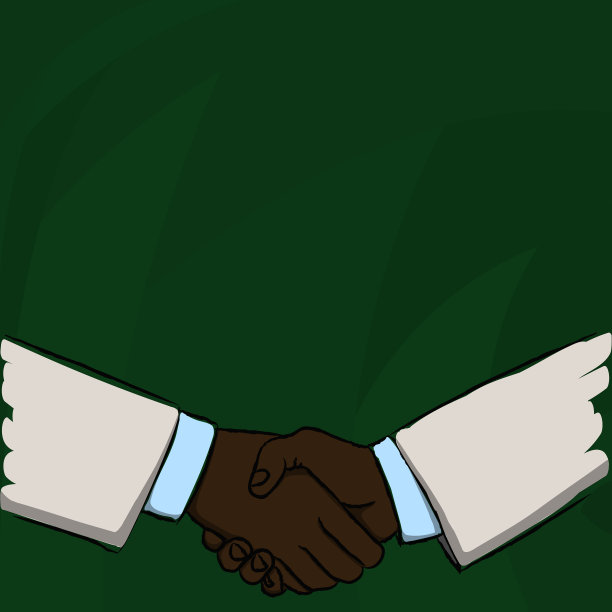 两个商人握手图片下载