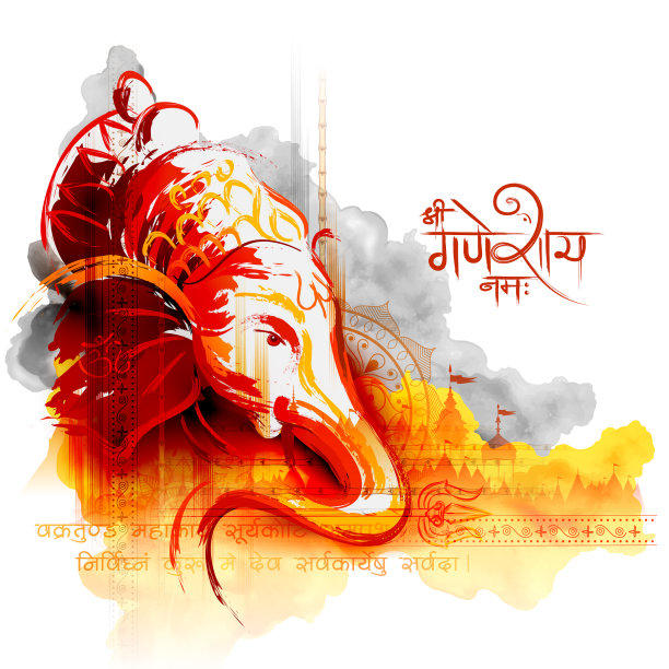 主ganpati背景ganesh chaturthi与图片下载