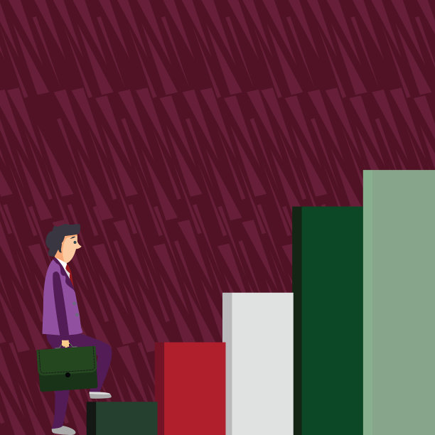 带着公文包沉思的商人图片下载