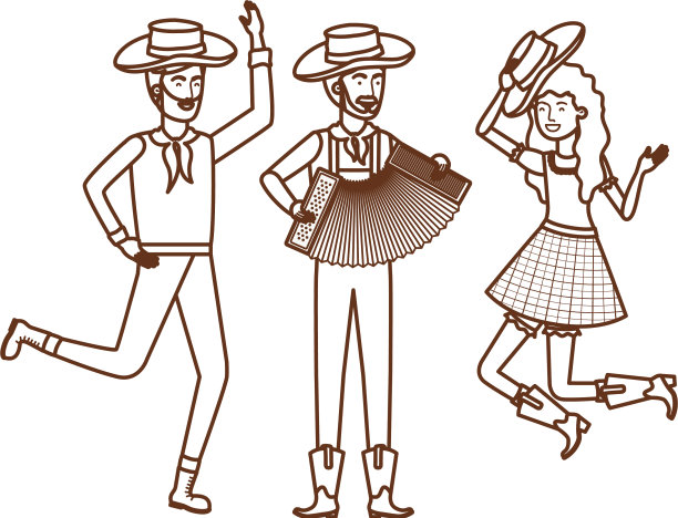 用乐器将农民分组图片下载