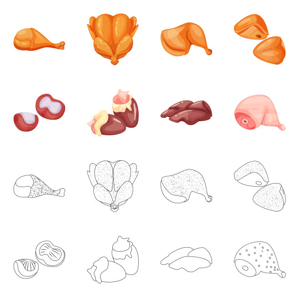 产品及家禽标志图片下载