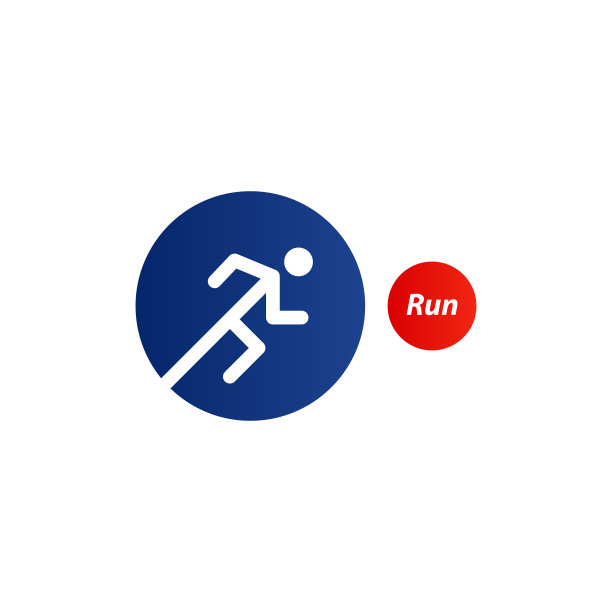 跑步标志运动事件图标图片下载