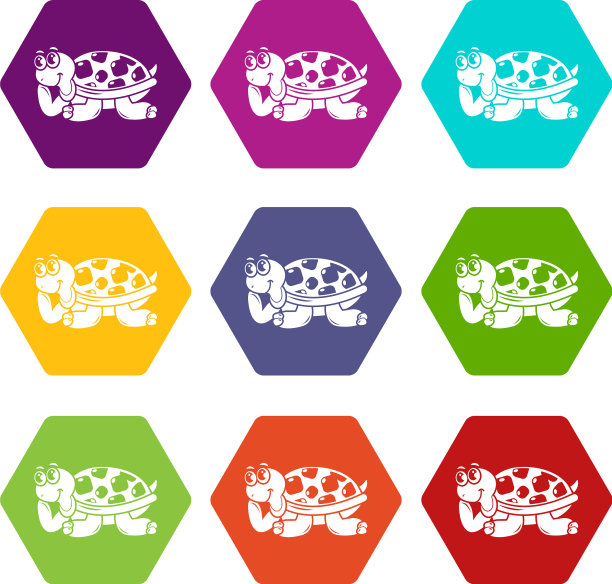 快乐海龟图标集9图片下载