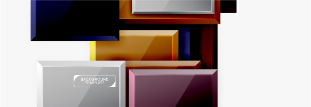 最小的方形横幅抽象背景图片下载