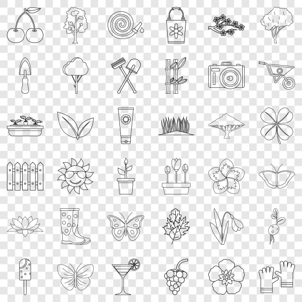 Spring图标设置轮廓样式图片下载